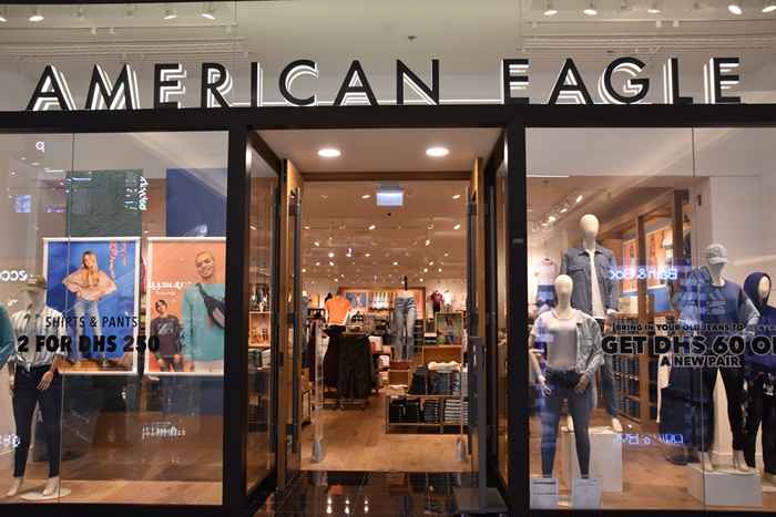 American Eagle est des emplacements de clôture, à partir du dimanche