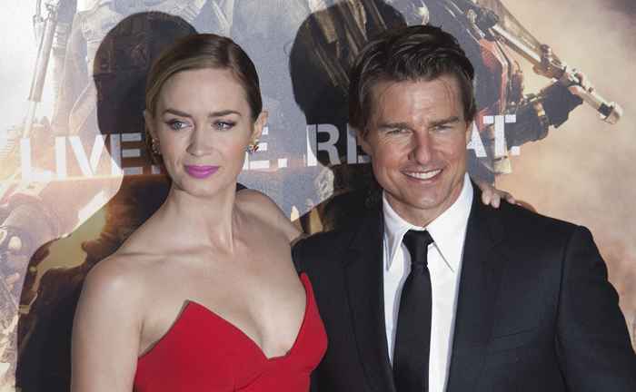 Emily Blunt diz que Tom Cruise teve uma reação chocante ao chorar no set