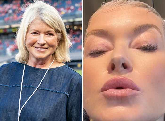 Fans hevder Martha Stewart hadde plastisk kirurgi etter at hun deler ufiltrerte selfies