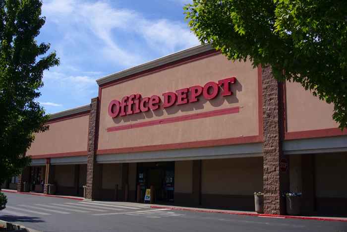 Office Depot schließt die Geschäfte ab morgen