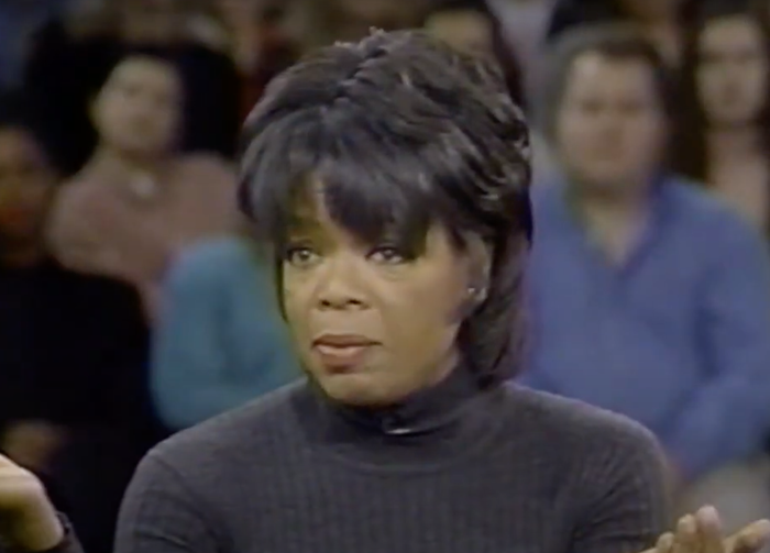 Wiederholete das Interview von 90ern, zeigt den Oprah -Prodding -Vogelkäse -Star über seine Sexualität, die ich nicht bereit war