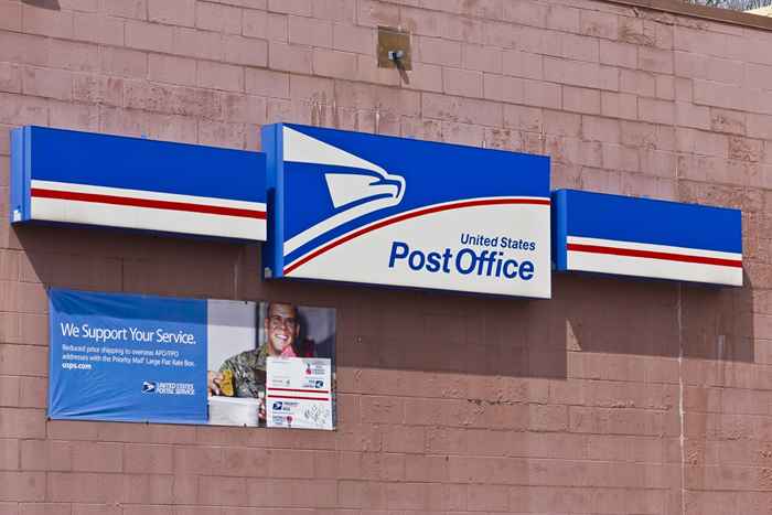 USPS está suspendiendo los servicios aquí por problemas de seguridad, con efecto inmediato de inmediato