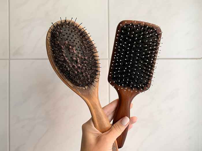 ¿Qué sucede si nunca limpias tu cepillo para el cabello, los médicos y los estilistas?