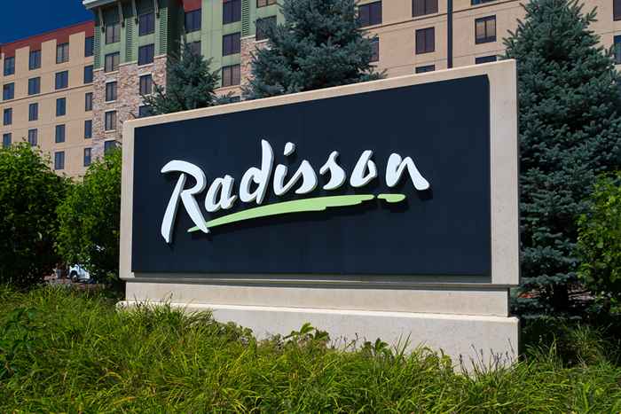 Radisson s'en débarrasse pour les clients de l'hôtel, en vigueur immédiatement