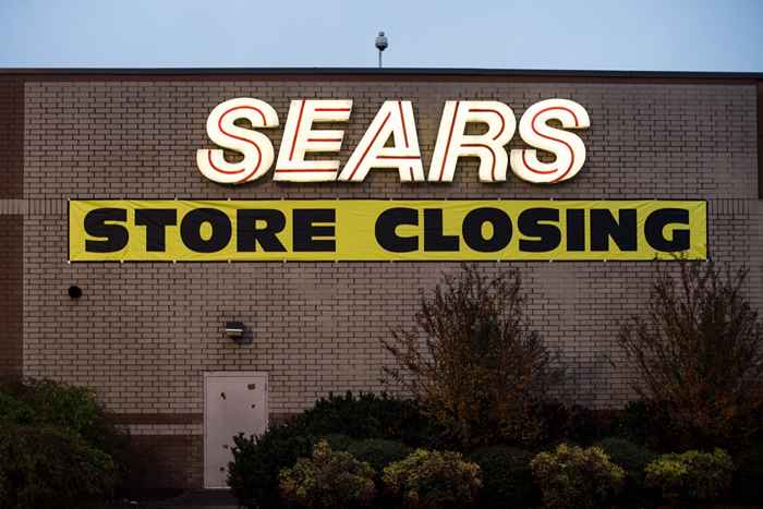 Sears bare lukket de siste stedene i disse statene