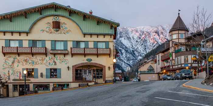 Le 10 piccole città più affascinanti della U.S. Per una vacanza invernale