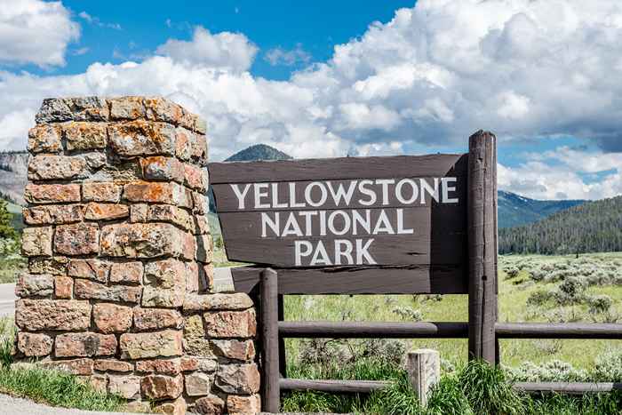 Die Straßen des Yellowstone National Park sind das, was das für Besucher bedeutet