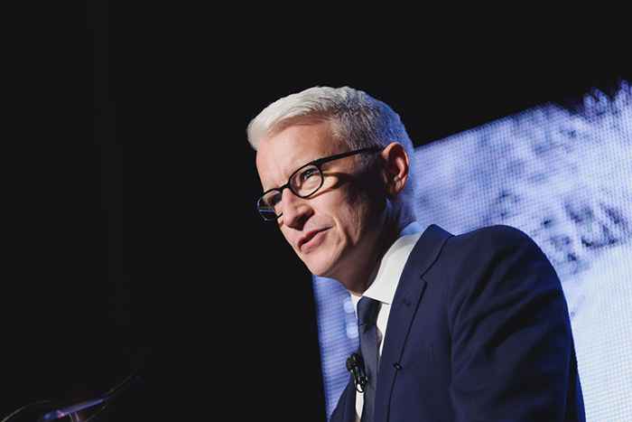 Anderson Cooper na fotografia que mudou sua vida