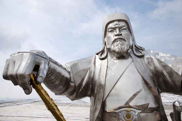 Robar el antiguo entrenamiento de los soldados de Genghis Khan