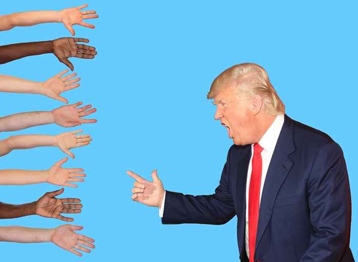 Die 5 Handshake -Regeln, die Trump jedes Mal bricht