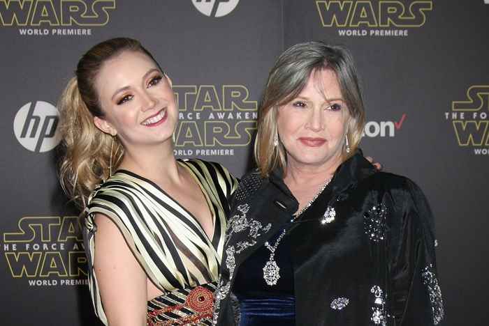 Billie Lourd bate os irmãos de Carrie Fisher que eles escolheram capitalizar a morte de minha mãe