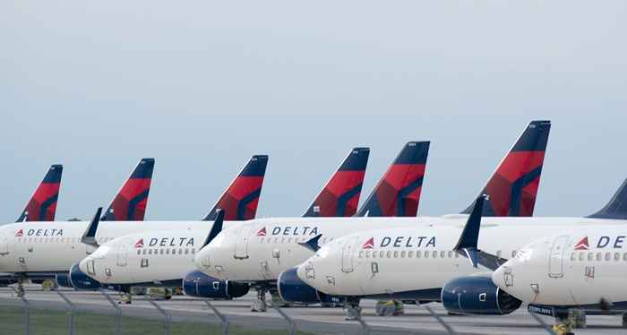 Delta está se livrando disso em voos, a partir de 1º de março