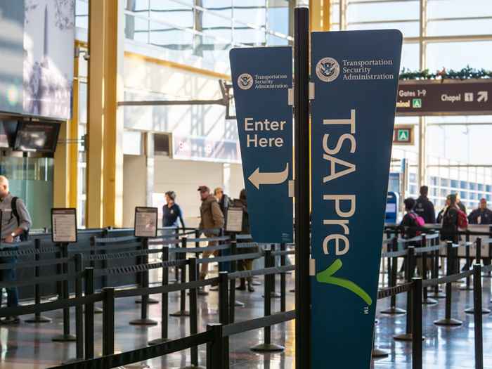 Este secreto de TSA Precheck se está volviendo viral