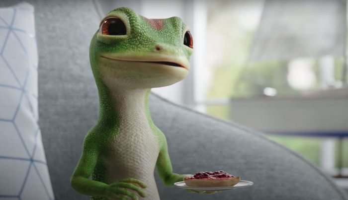 So sieht der Geico Gecko im wirklichen Leben aus