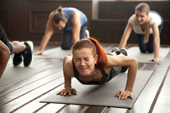 Se non riesci a fare questo push-up, il tuo cuore è a rischio, dice Study