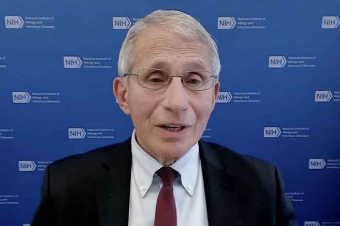 Si vous avez moderne, dr. Fauci met en garde contre cela