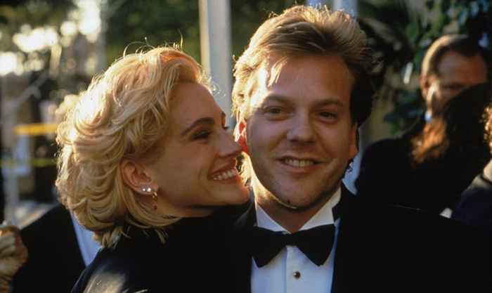 Kiefer Sutherland faz comentários raros sobre Julia Roberts Love Triangle