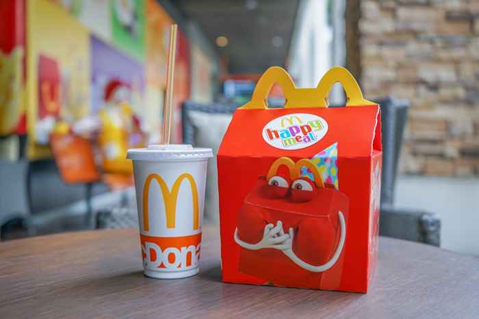 McDonald's fait ce changement permanent à tous ses happy repas