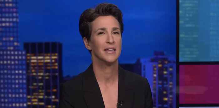 Rachel Maddow dice que esta fue la primera señal de que tenía cáncer