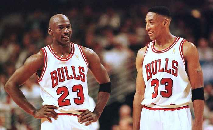 Scottie Pippen hat sich nur herablassend herablassende Teamkollegen Michael Jordan verklappt