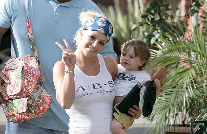 Britney Spears acabou de postar uma foto muito rara de seus filhos adolescentes