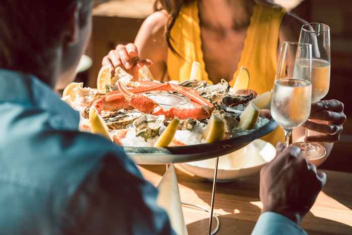 Se você notar isso depois de comer frutos do mar, consulte um médico imediatamente