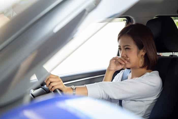 Se o seu carro cheirar assim, você precisa trazê -lo