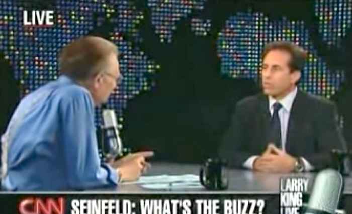 Jerry Seinfeld brøt sin stillhet på det vanskelige Larry King -intervjuet