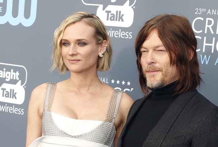 Norman Reedus acabou de compartilhar uma foto rara de Diane Kruger e sua filha