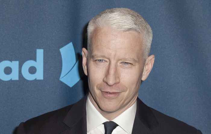 O único convidado Anderson Cooper baniu de seu show