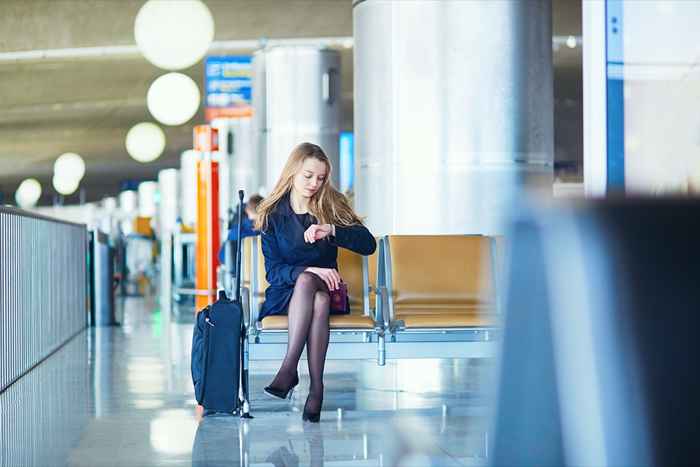 Dies geschieht heimlich, wenn sich Ihr Flug verzögert