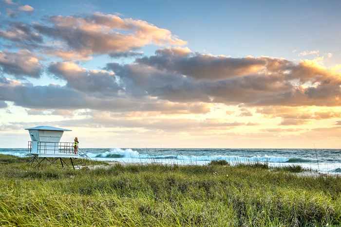 7 praias secretas no U.S. Onde você pode encontrar tesouro real