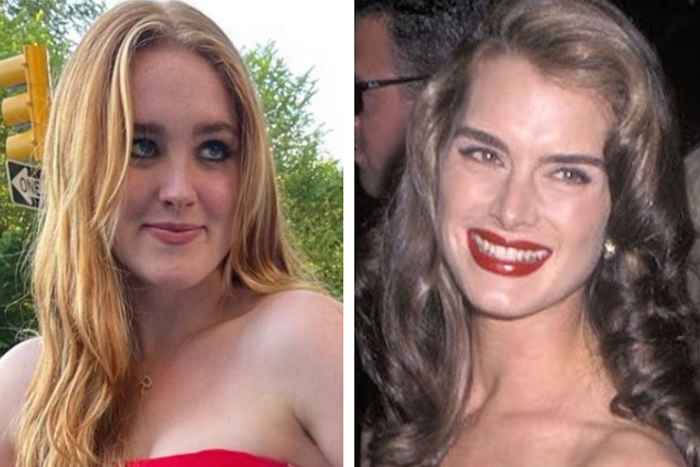 Veja a filha de Brooke Shields usando seu vestido de 20 anos para o baile