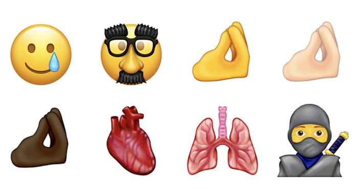 O emoji de beijo do chef é um dos novos emojis que vem no outono de 2020