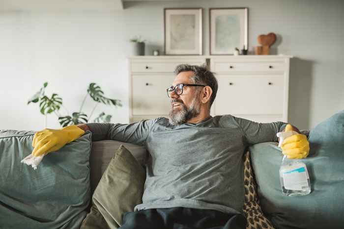 A única coisa em sua casa que você está limpando demais