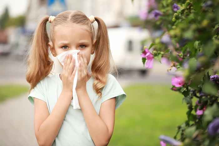 Ce sont les allergies les plus courantes chez les enfants aujourd'hui