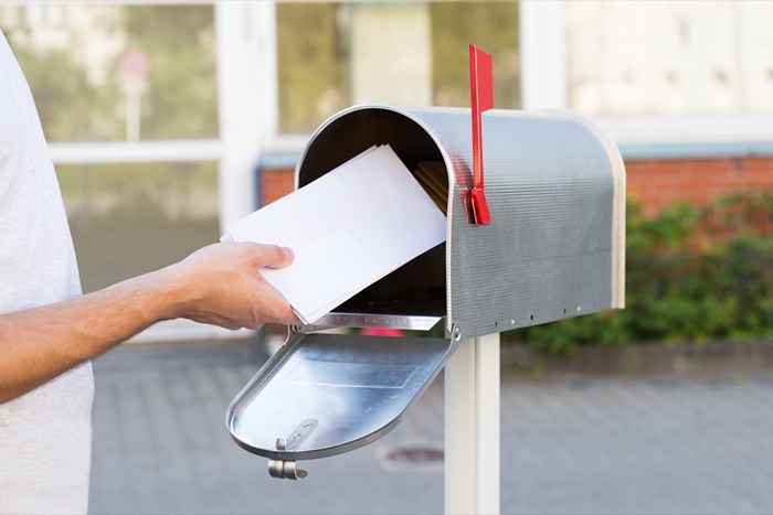 C'est la seule chose que vous n'accepterez plus jamais par la poste