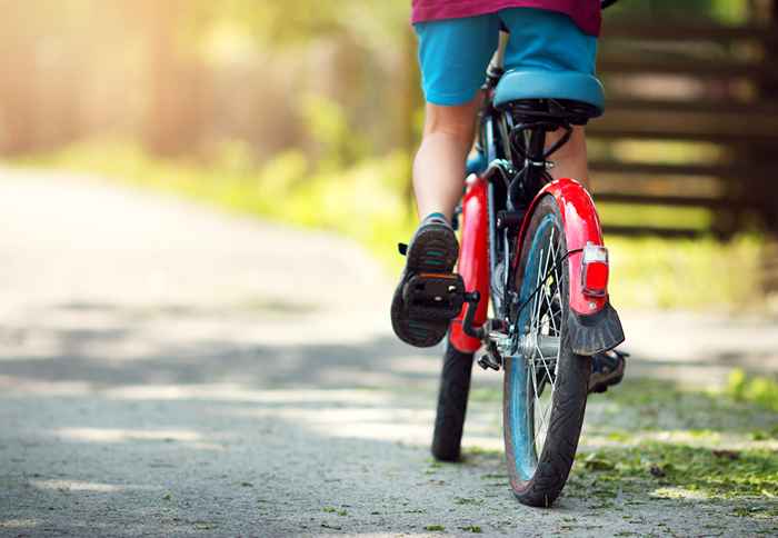 La nuova ricerca trova un numero scioccante di bambini non indossano caschi per bici