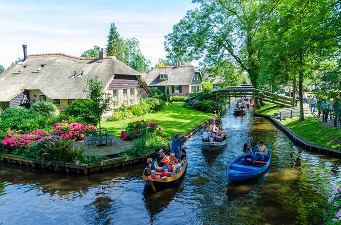 Guarda questa città da favola dove le strade sono interamente fatte d'acqua