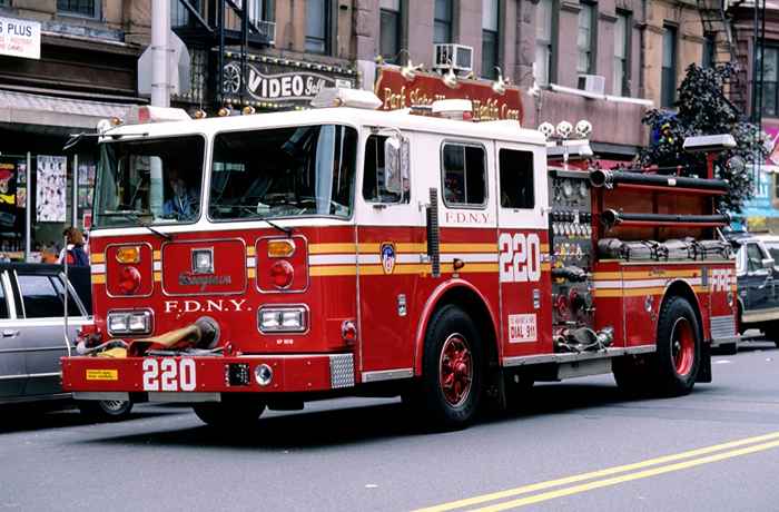 C'est pourquoi les camions de pompiers sont rouges