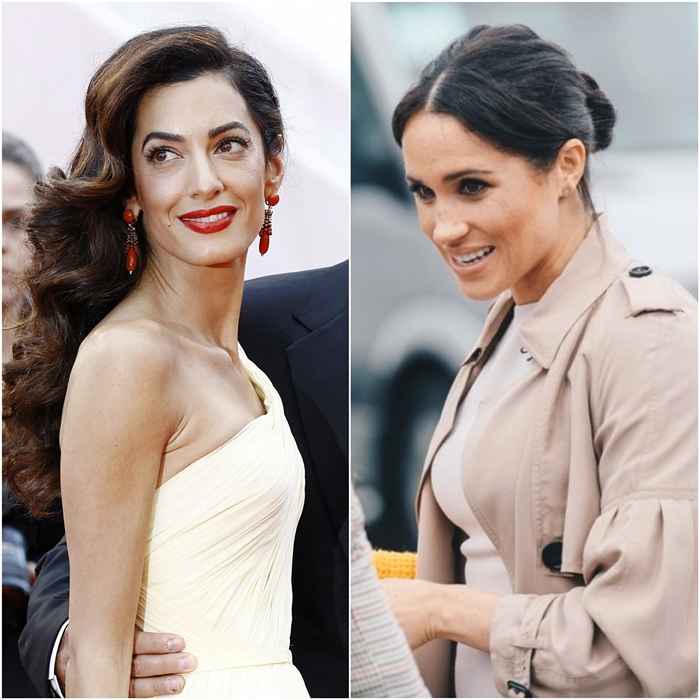 Esto es de lo que Meghan Markle y Amal Clooney hablan en secreto