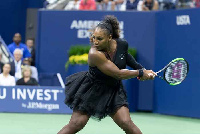 Serena Williams Wows i hennes eventyr med eventyrtema