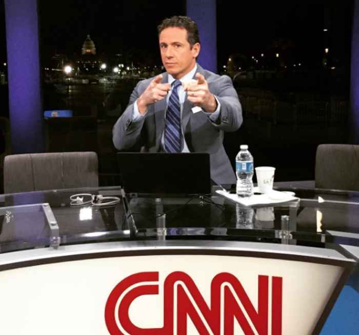 Cómo muscular como Chris Cuomo de CNN